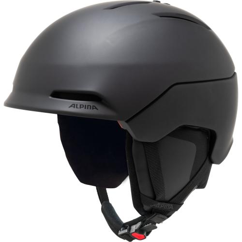 Alpina Nax Skihelm - black matt